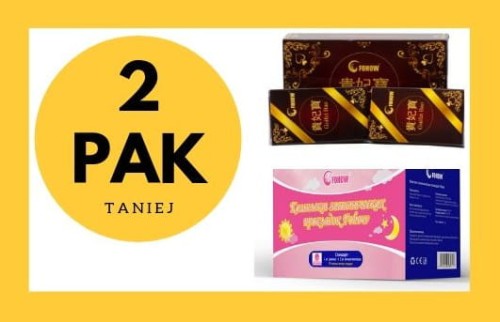 2PAK: 1x Perły Księżniczki + 1x Podpaski