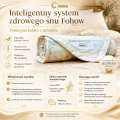 Funkcyjna kołdra jedwabna Fohow- uziemienie