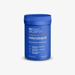 Probiotyki / Synbiotyki BICAPS MICROBACTI ForMeds Mikroflora jelit.