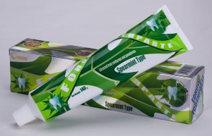 Pasta do zębów bez fluoru miętowa Fohow Cordyceps 2x140g