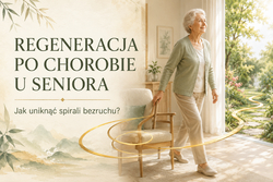 Regeneracja po chorobie u seniora: jak uniknąć spirali bezruchu?